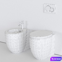 Ceramica Cielo Le Giare WC 3D Model Corona