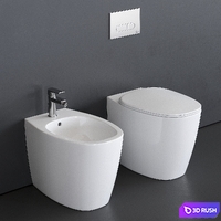 Ideal Standard Dea WC 3D Model Vray, Corona