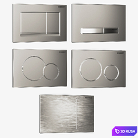 Geberit sigma 3D Model Vray, Corona