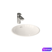 Villeroy &amp; Boch - Loop &amp; Friends Sink 3D Model Vray, Corona