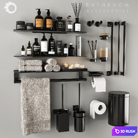 Bathroom accessories_13 3D Model Corona
