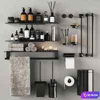 Bathroom accessories_13 3D Model Corona