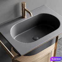 Ceramica Cielo Kyros Single Vanity Unit Set 2 3D Model Vray, Corona