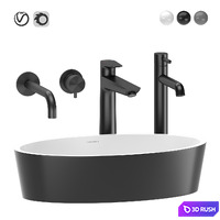 Omnires Siena Washbasin 2 3D Model Vray, Corona