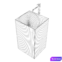 Antonio Lupi sink "ASTRO", mixer tap "BIKAPPA" 3D Model Corona