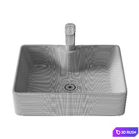 Washstand SantiLine SL-1011 3D Model Corona
