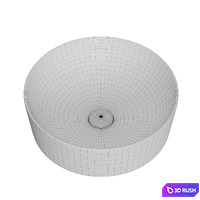 BelBagno BB1315-H316 washbasin 3D Model Corona