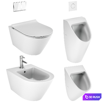 GSI Color Elements WC / Bidet / Urinals 3D Model Corona