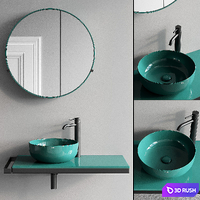 Ceramica Cielo Multiplo Set 9 3D Model Vray, Corona