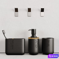 Decorative set Bathroom 3D Model Corona