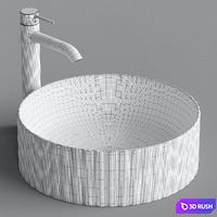 Sink ArtCeram MILLERIGHE OSL010 3D Model Corona