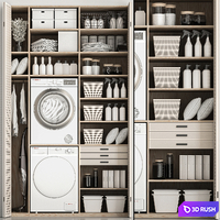Laundry Rooms Vol 02 3D Model Corona
