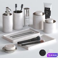 Bathroom accessories BERTOCCI Carrarino 3D Model Corona