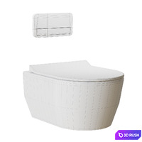 Set bathroom 3D Model Corona