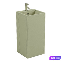 Washbasin SantiLine SL-4005MB 3D Model Corona