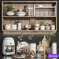 Kitchen accessories027 3D Model Vray, Corona
