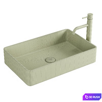 Neoro n50 countertop washbasin 3D Model Corona