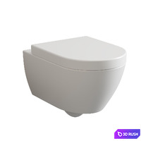 Toilet Villeroy &amp; Boch Subway 2 3D Model Vray, Corona