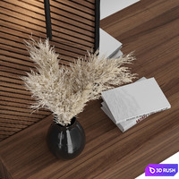 Hallway 3D Model Vray, Corona
