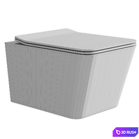 Toilet bowl Teka Formentera 3D Model Corona
