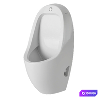 Laufen Tamaro Siphonic urinal internal water inlet 3D Model Vray, Corona