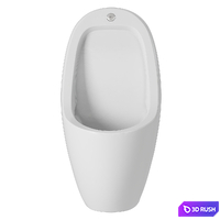 Laufen Tamaro Siphonic urinal internal water inlet 3D Model Vray, Corona
