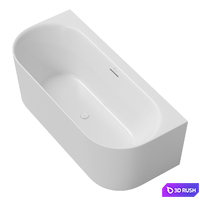 2 Bathtubs Villeroy &amp; Boch Loop &amp; Friends oval 3D Model Vray, Corona