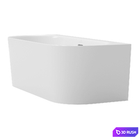 2 Bathtubs Villeroy &amp; Boch Loop &amp; Friends oval 3D Model Vray, Corona