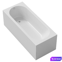 Bathtub Villeroy &amp; Boch Oberon 3D Model Vray, Corona