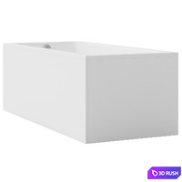 Bathtub Roca Easy 3D Model Vray, Corona