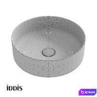 OM Surface-mounted glossy washbasin, Ray, IDDIS, RAYWS03i27 3D Model Corona