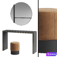 Dressing table 2 by LASKASAS 3D Model