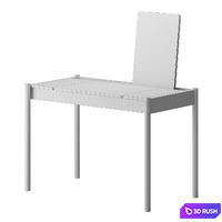 Dressing table Pala 3D Model Corona