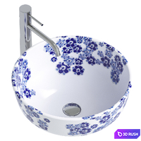 Washbasin Rea Fiori REA-U6520 3D Model Vray, Corona
