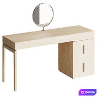 BELLE | Dressing table 3D Model Corona