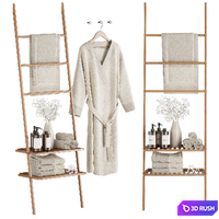 Decorative bathroom set 006 3D Model Corona