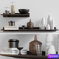 VIPP SET KITCHEN DECOR 3D Model Corona
