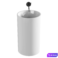 Miraggio WASHBASIN COSMOS MIRASOFT 3D Model Corona