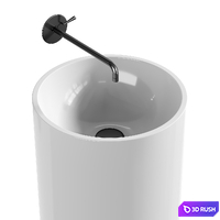 Miraggio WASHBASIN COSMOS MIRASOFT 3D Model Corona