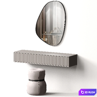 Dressing table 05 3D Model Vray, Corona