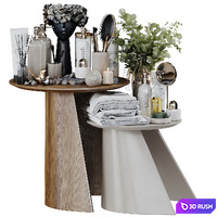 Bathroom accessories 51 3D Model Vray, Corona