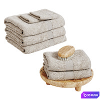 Terry Towels set 1 3D Model Vray, Corona