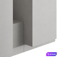 Bathroom 010 3D Model Corona