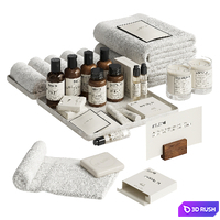 Hotel Bathroom Accessories LE LABO 3D Model Vray, Corona