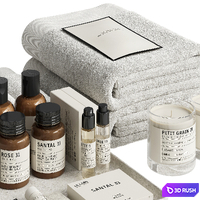 Hotel Bathroom Accessories LE LABO 3D Model Vray, Corona