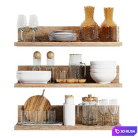 Cookware set 02 3D Model Corona