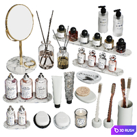 BYREDO REPLICA Cosmetics Decorative Set P01 3D Model Vray, Corona