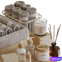 Bathroom Accessories-17 3D Model Vray, Corona