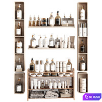 Bathroom accessories 21 3D Model Vray, Corona