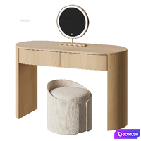 Nara dressing table Cosmo 3D Model Vray, Corona